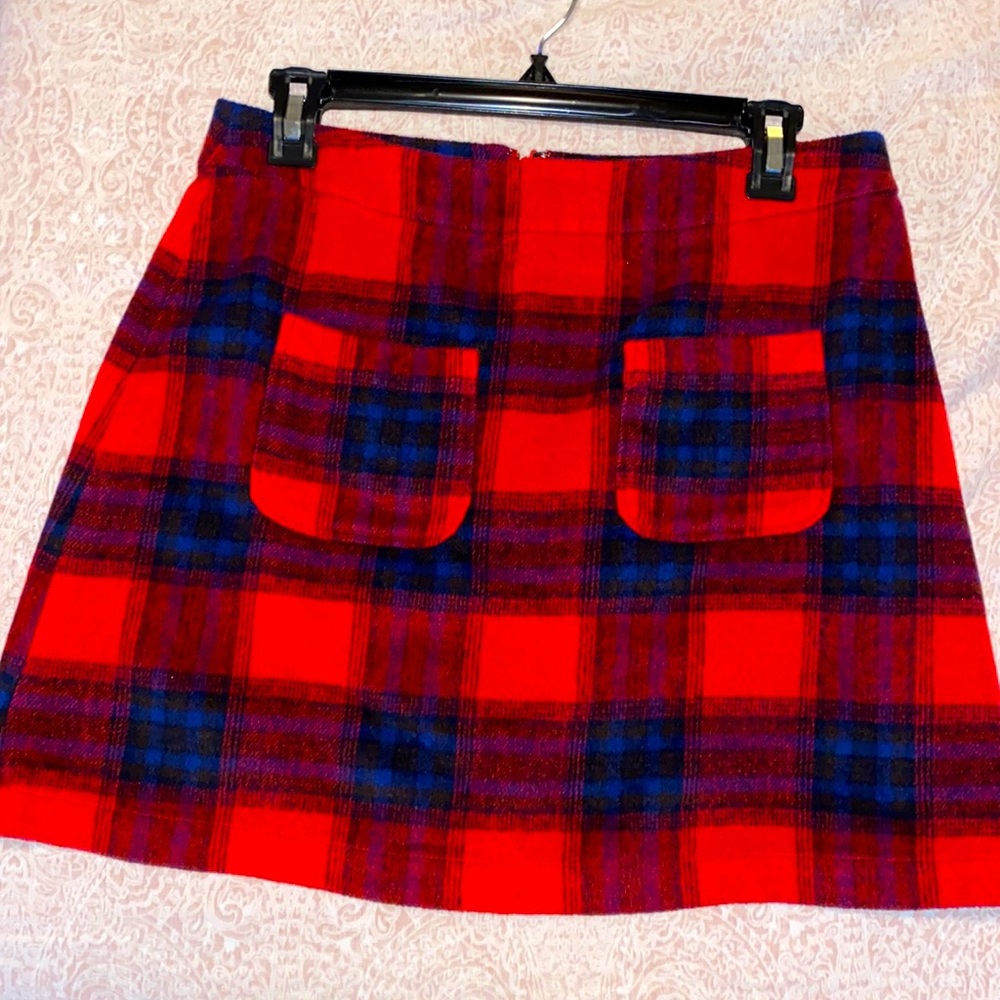 Holiday vibes mini skirt